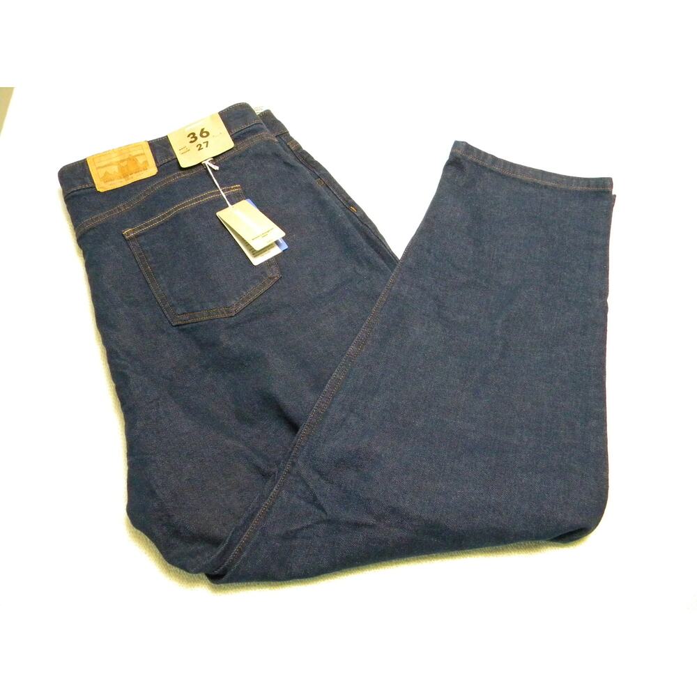 Patagonia Women's Jeans Dark Wash Denim Size 36x27 Organic Cotton Ethical Casual